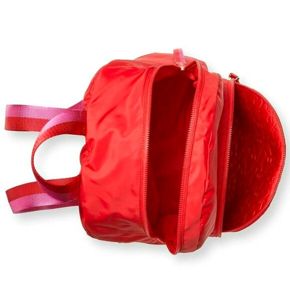 S Kate Spade Arya Favorite Red Packable Nylon Backpack WKRU6975 NWT $279 Retail main image 8